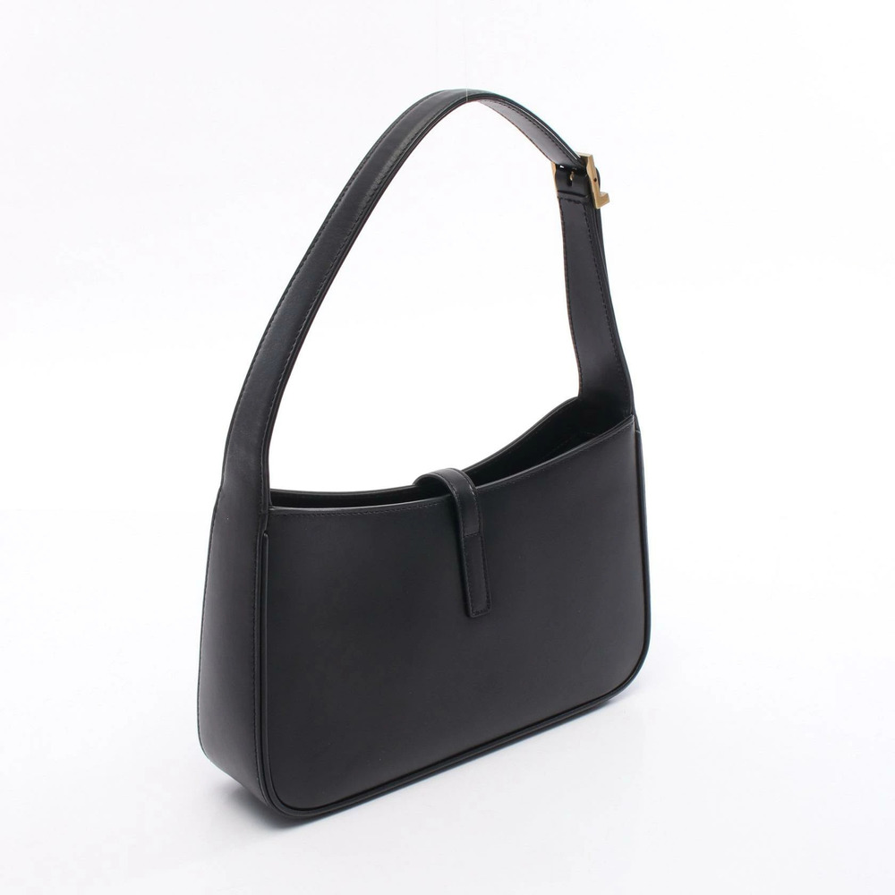 Saint Laurent Leather Paris LE Black Handbag